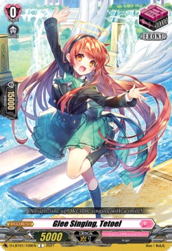 Glee Singing, Tetoel [D Format] (V.1 - Common) - Lyrical Melody
