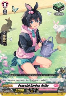 Peaceful Garden, Anika [D Format] (V.1 - Common) - Lyrical Melody