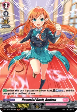 Powerful Dash, Andora [D Format] (V.2 - Holo) - Lyrical Melody