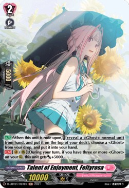 Talent of Enjoyment, Feltyrosa [D Format] (V.2 - Holo) - Lyrical Melody