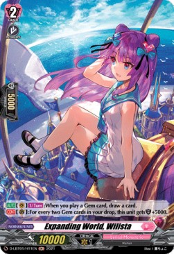 Expanding World, Wilista [D Format] (V.2 - Holo) - Lyrical Melody