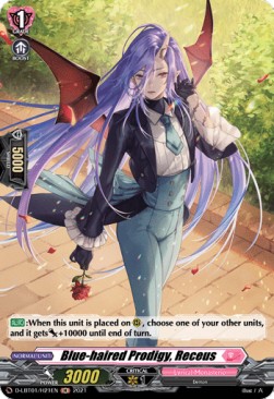 Blue-haired Prodigy, Receus [D Format] (V.2 - Holo) - Lyrical Melody