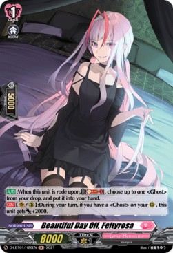 Beautiful Day Off, Feltyrosa [D Format] (V.2 - Holo) - Lyrical Melody