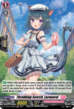 Throbbing Search, Loronerol [D Format] (V.2 - Holo) - Lyrical Melody