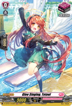 Glee Singing, Tetoel [D Format] (V.2 - Holo) - Lyrical Melody