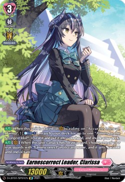 Earnescorrect Leader, Clarissa [D Format] (V.2 - Special Parallel) - Lyrical Melody