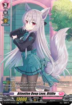 Attentive Deep Love, Ottilie [D Format] (V.2 - Special Parallel) - Lyrical Melody
