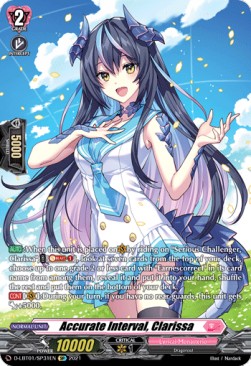 Accurate Interval, Clarissa [D Format] (V.3 - Special Parallel) - Lyrical Melody