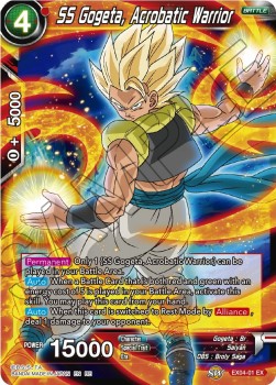 SS Gogeta, Acrobatic Warrior (V.1 - Expansion Rare) - Mythic Booster
