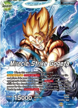 Son Goku & Vegeta // Miracle Strike Gogeta (V.1 - Promo) - Mythic Booster