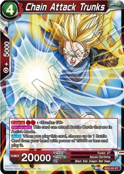 Chain Attack Trunks (V.1 - Starter Rare) - Mythic Booster