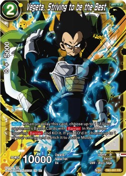 Vegeta, Striving to be the Best (V.1 - Feature Rare) - Mythic Booster