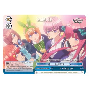 A White Lie (V.1 - Climax Rare) - The Quintessential Quintuplets