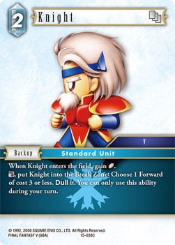Knight (15-038) - Crystal Dominion