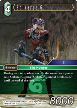 Shikaree G (15-051) - Crystal Dominion