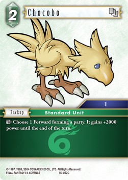 Chocobo (15-052) - Crystal Dominion