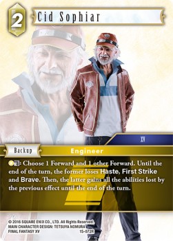 Cid Sophiar (15-072) - Crystal Dominion