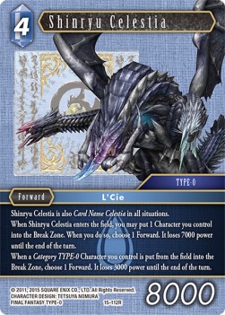 Shinryu Celestia (15-112) - Crystal Dominion