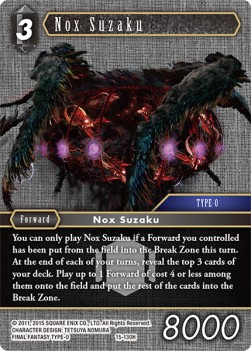 Nox Suzaku (15-130) - Crystal Dominion