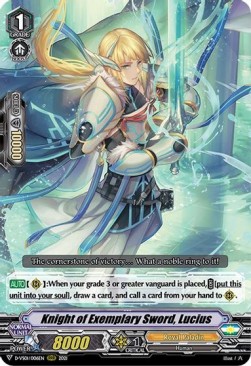 Knight of Exemplary Sword, Lucius [V Format] - V Clan Collection Vol.1