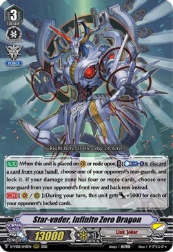Star-vader, Infinite Zero Dragon [V Format] (V.1 - Triple Rare) - V Clan Collection Vol.2