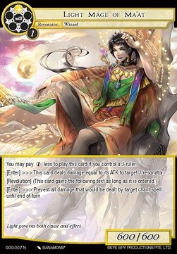 Light Mage of Ma'at - Game of Gods