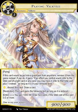 Praying Valkyrie - Game of Gods