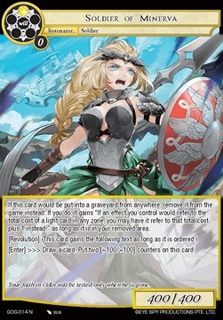 Soldier of Minerva - Game of Gods