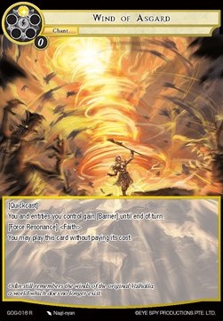 Wind of Asgard - Game of Gods