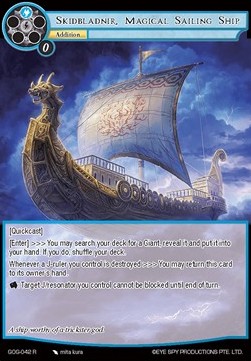 Skidbladnir, Magical Sailing Ship - Game of Gods