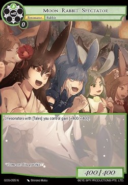 Moon Rabbit Spectator - Game of Gods