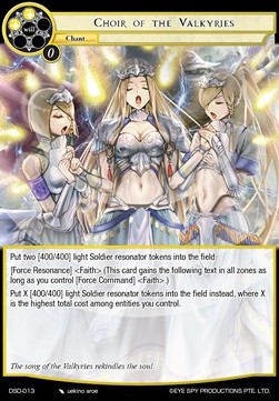 Choir of the Valkyries - Starter Deck: Villains