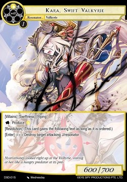 Kara, Swift Valkyrie - Starter Deck: Villains