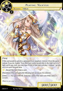 Praying Valkyrie - Starter Deck: Villains
