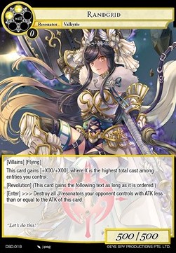 Randgrid - Starter Deck: Villains