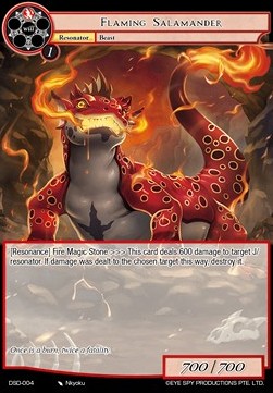 Flaming Salamander - Starter Deck: Tales