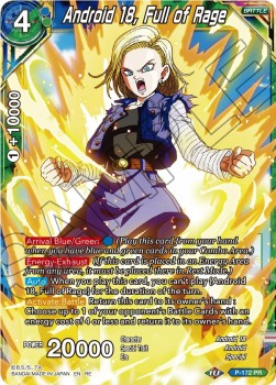Android 18, Full of Rage (V.1 - Promo) - Mythic Booster