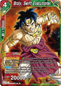 Broly, Swift Executioner (V.1 - Promo) - Mythic Booster