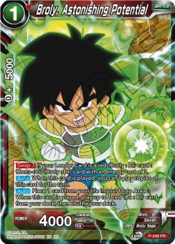 Broly, Astonishing Potential (V.1 - Promo) - Mythic Booster