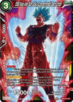 SSB Kaio-Ken Son Goku, Concentrated Destruction (V.1 - Super Rare) - Mythic Booster