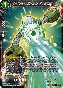 Koitsukai, Mechanical Courage (V.1 - Super Rare) - Mythic Booster