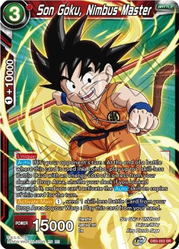 Son Goku, Nimbus Master (V.1 - Super Rare) - Mythic Booster