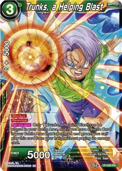 Trunks, a Helping Blast (V.1 - Promo) - Mythic Booster