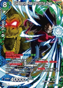 SS4 Vegeta, Peak of Primitive Power (V.1 - Secret Rare) - Mythic Booster