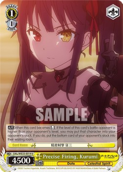 Precise Firing, Kurumi - Date A Bullet