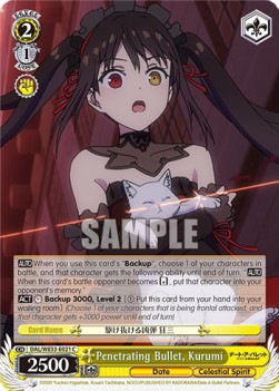 Penetrating Bullet, Kurumi - Date A Bullet