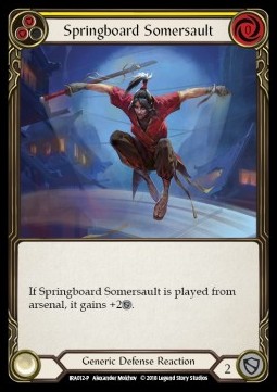 Springboard Somersault (Regular) - Ira Welcome Deck