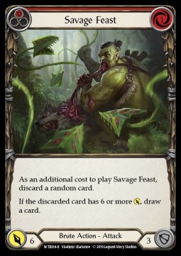 Savage Feast (Red) (Regular) - Welcome to Rathe - Alpha