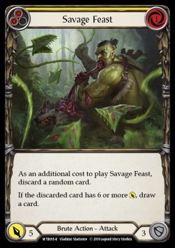 Savage Feast (Yellow) (Regular) - Welcome to Rathe - Alpha