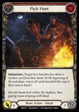 Pack Hunt (Red) (Regular) - Welcome to Rathe - Alpha